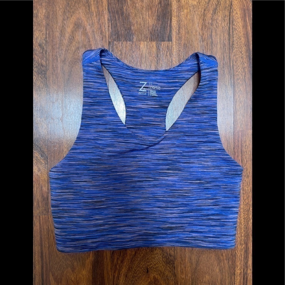 Zella girls sports bra Large EUC - Picture 2 of 5